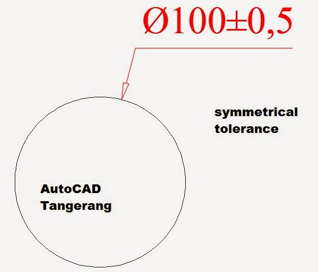 Toleransi Dimensi dan Cara Membuatnya di AutoCAD. AutoCAD Tangerang