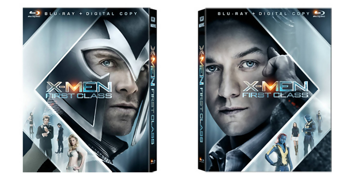 The Bluray features two covers one featuring Charles Xavier and his young