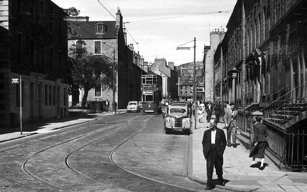 Tour Scotland Photographs Old Photograph South Tay Street Dundee Scotland