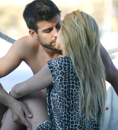 ảnh nóng Pique và Shakira anh nong pique va shakira