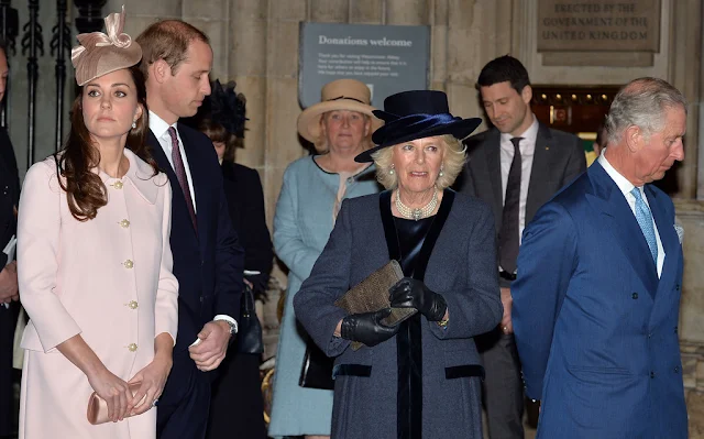 Kate Middleton attends Westminster Abbey Service