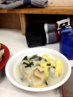 Korean Dumpling Soup in Insadong