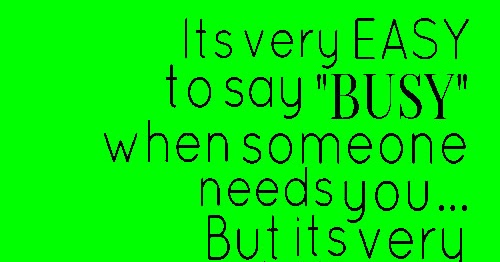 Its very EASY to say Its very EASY to say