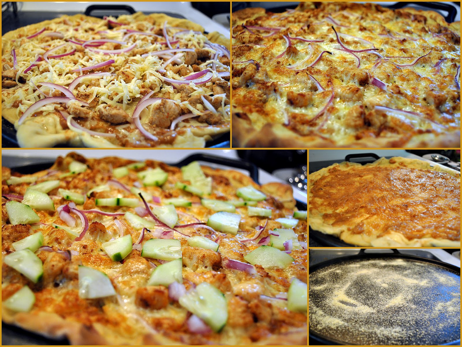 I Just Love My Apron Chicken Satay Pizza and the Winner