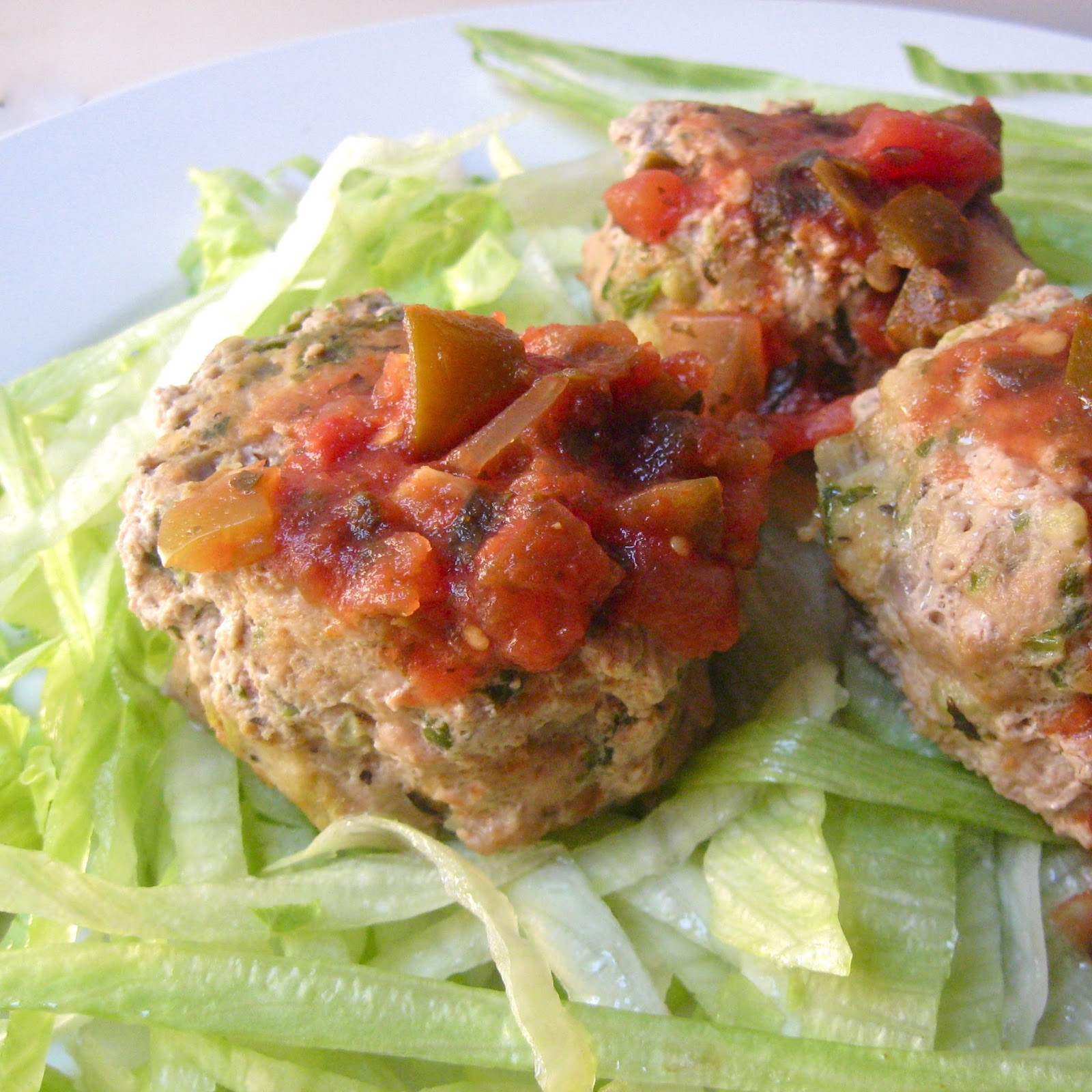 she's in the kitchen ground turkey meatballs with fresh herbs and salsa