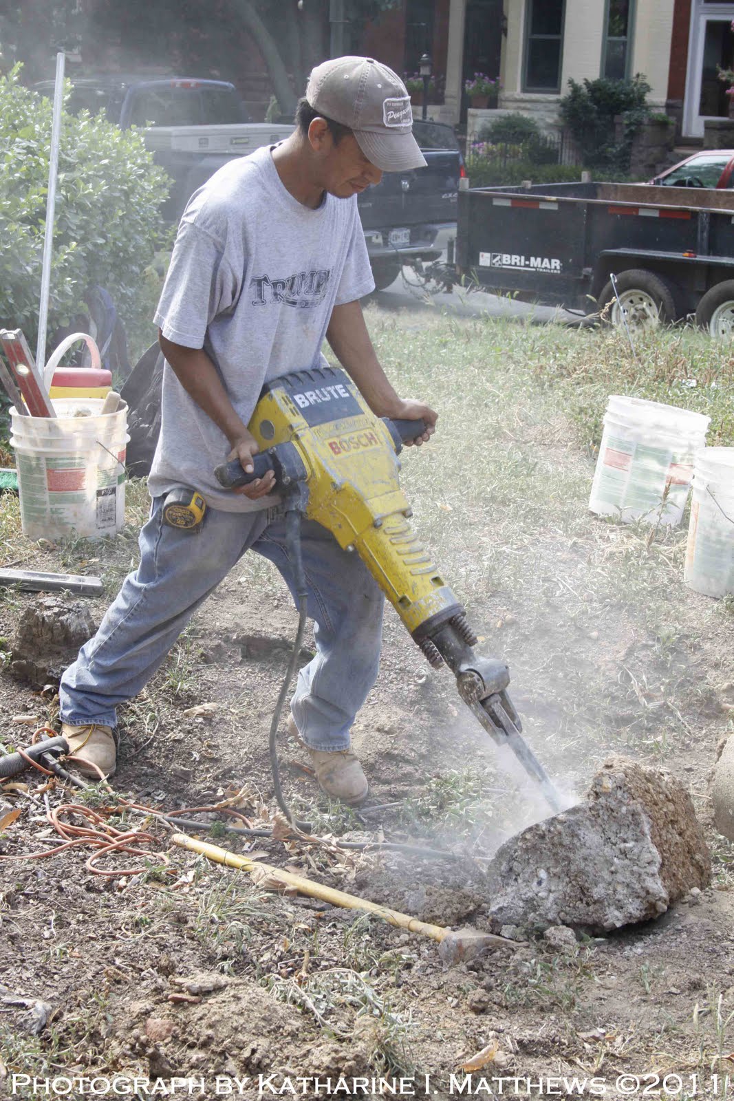 jackhammering définition What is