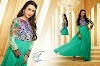 karishma kapoor Latest Indian Designer Anarkali Suits for Spring 2014/15