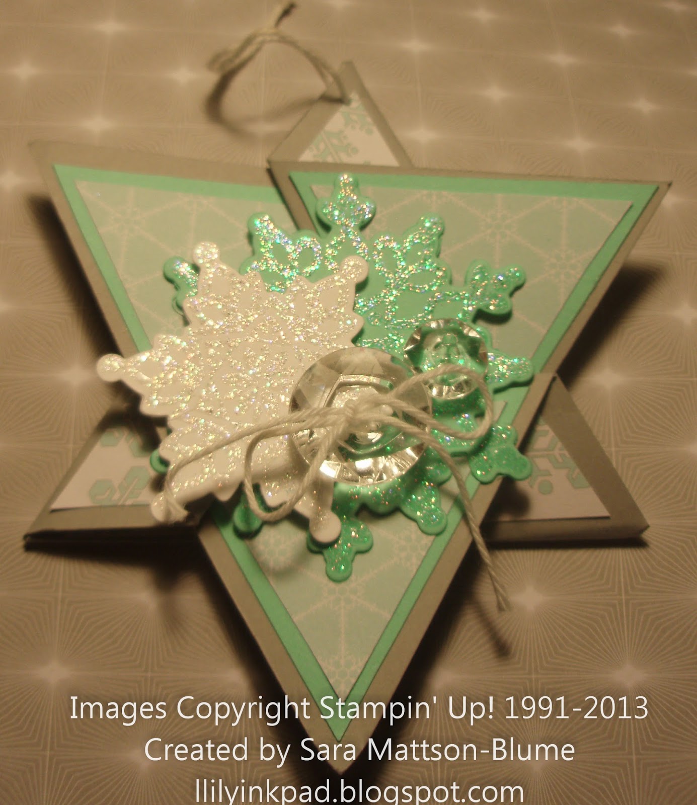 star fold card