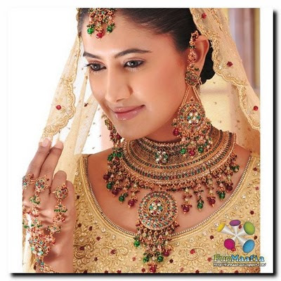jewellery bridal designs latest jewelry india pakistan catalogue gold pakistani sets mehndi dresses jewelery desi famous indian bride april worn