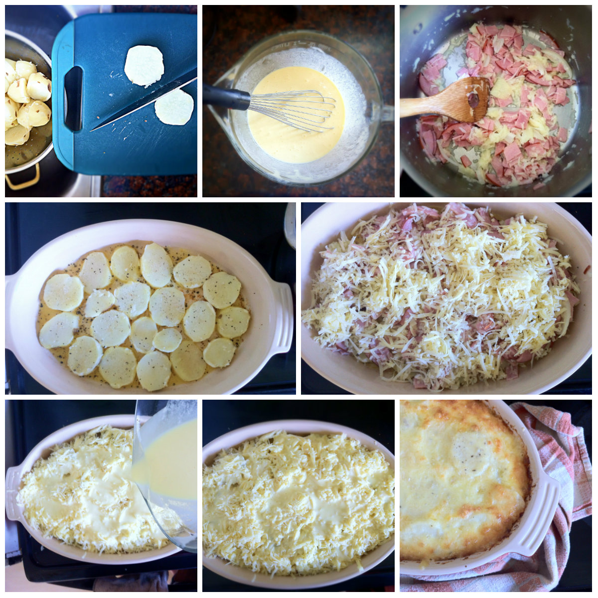 riddlelove Easy, Cheesy, GlutenFree Ham & Potato Strata Recipe