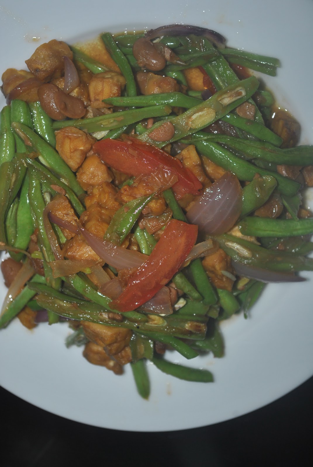 Patyskitchen Buncis Goreng Tocho Recipes Food Vegetables