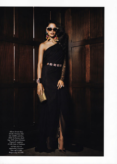 Smartologie: Shanina Shaik for Harper’s Bazaar Australia March 2013