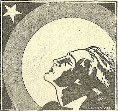 Ilustración de Orbegozo para 'Antología de poetas mexicanos' - Los poetas, 1929 los-poetas-antologia-poetas-mexicanos-orbegozo