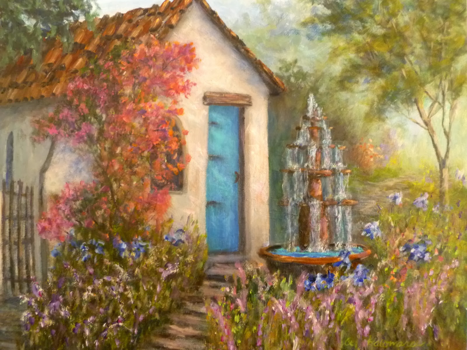 Italian Tuscan Paintings | COASTAL ART by Amber Palomares (Nature