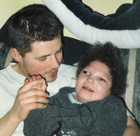 Karinka (ur.20-01-1995r) z tatusiem