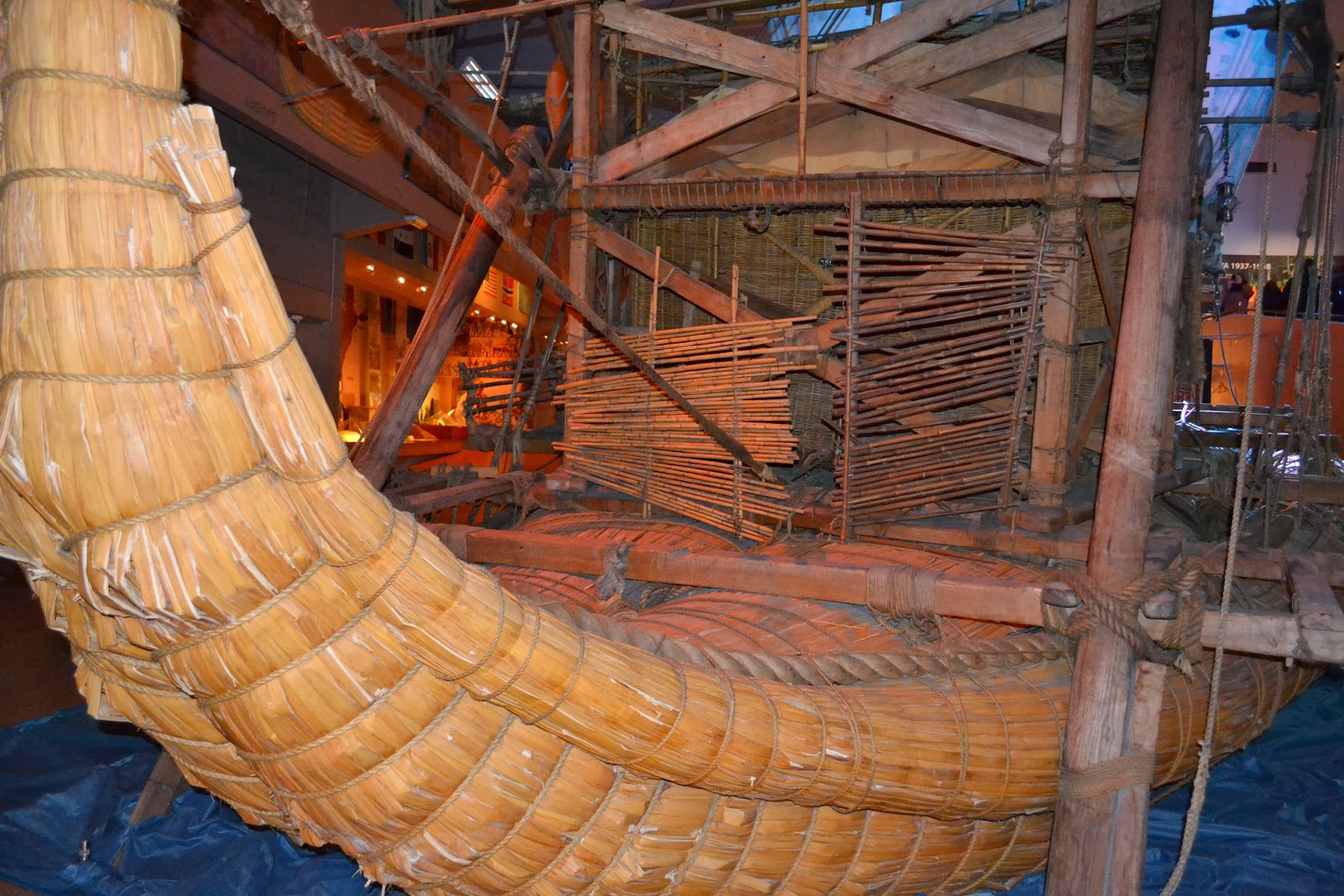 Closure look of The vessel used in historical expedition