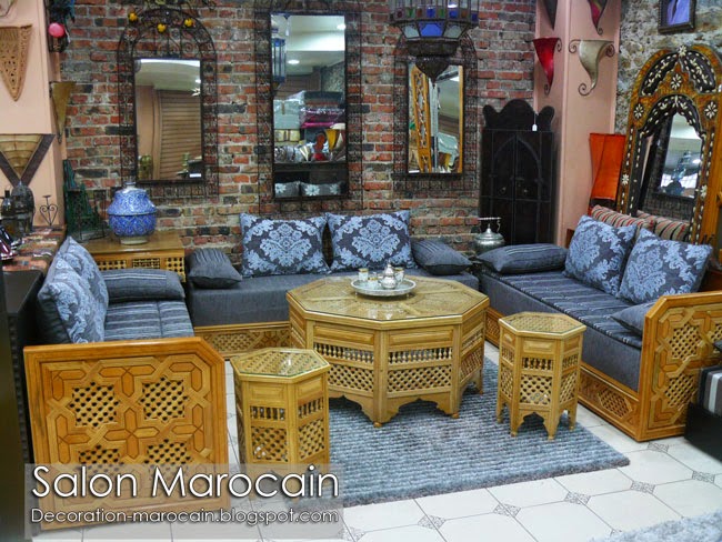 Design salon marocain carrément exceptionnel boutique salon ... Salon Marocain désign