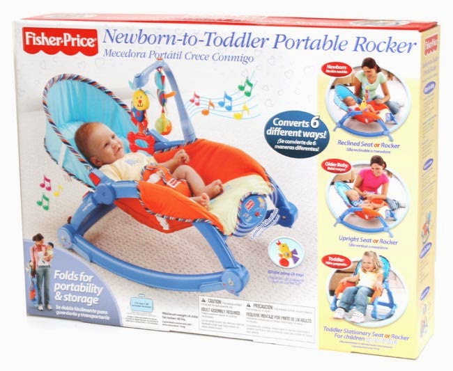 Fisher-Price Infant-to-Toddler Rocker (Blue)