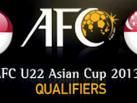 Kualifikasi AFC U22 2013 : Indonesia vs Singapura Kualifikasi AFC U22 2013 : Indonesia vs Singapura