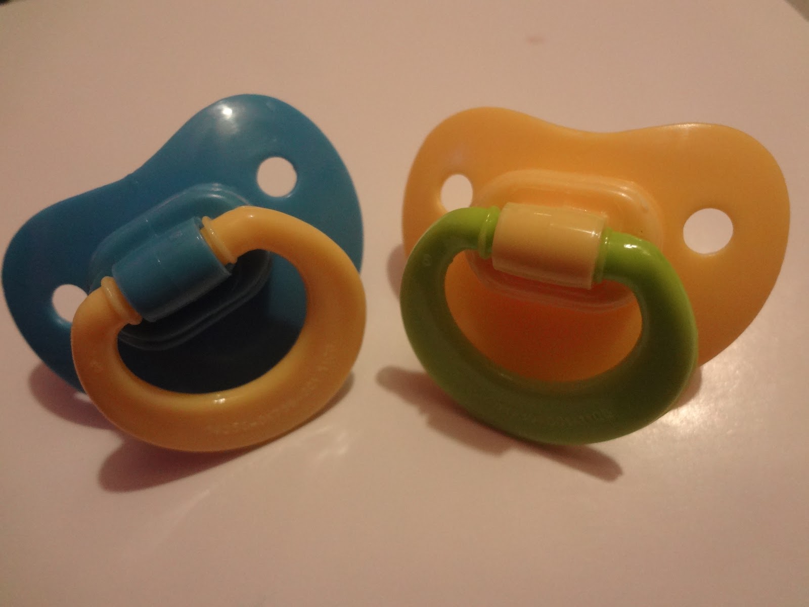 The Busy Broad DIY Mustache Pacifiers