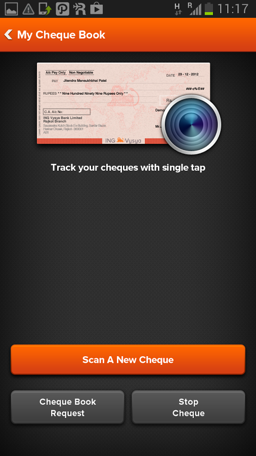 insiden BMO Harris Bank mobile check deposit