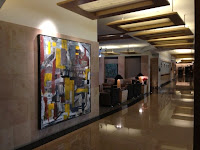 Art in the American Airlines Club in Dallas