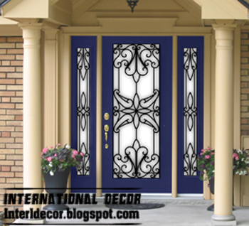 Davotanko Home Interior Best 10 Wrought Iron Glass Door