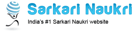 सरकारी नौकरी - Government Jobs India - Sarkari Naukri