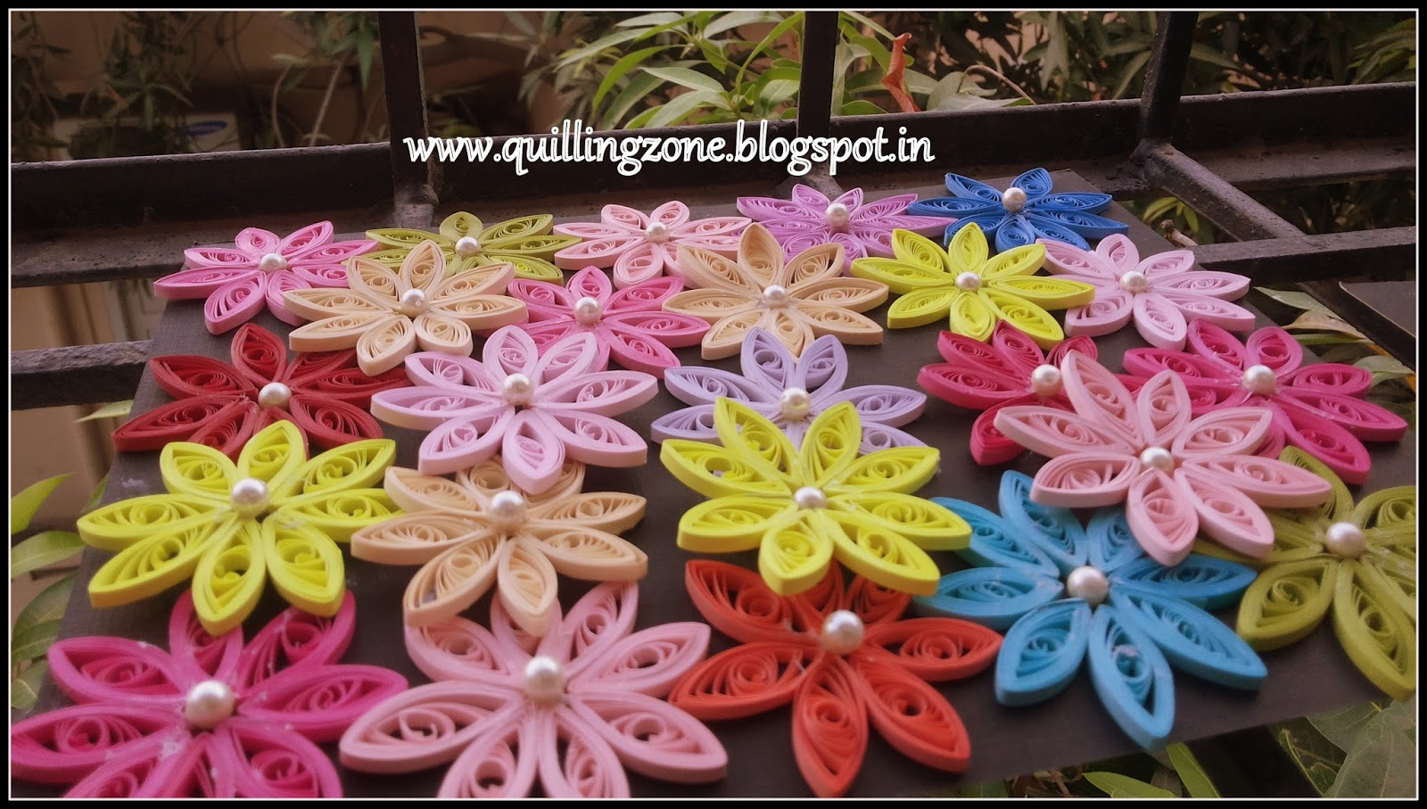 My Quilling Zone Assorted quilling daisies