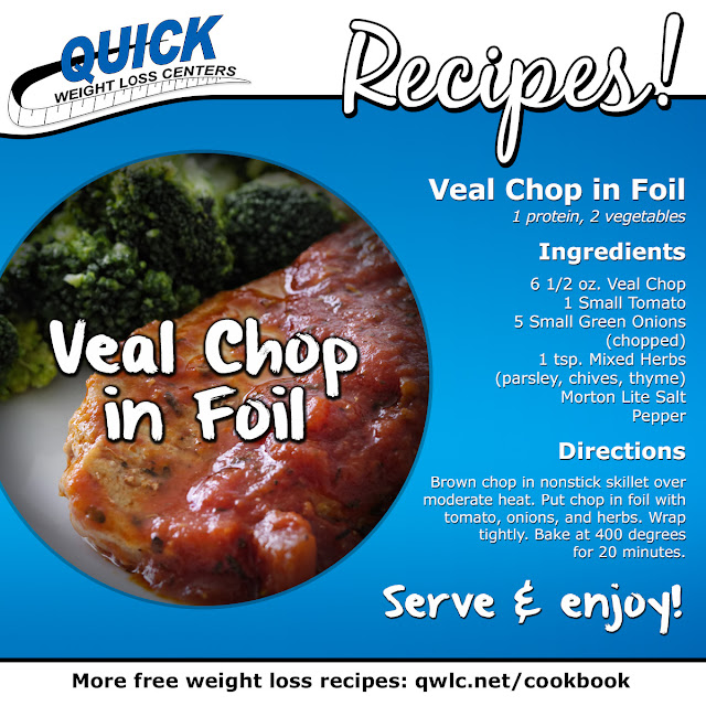 Quick Weight Loss Centers Quick Weight Loss Recipes Veal Chop in Foil