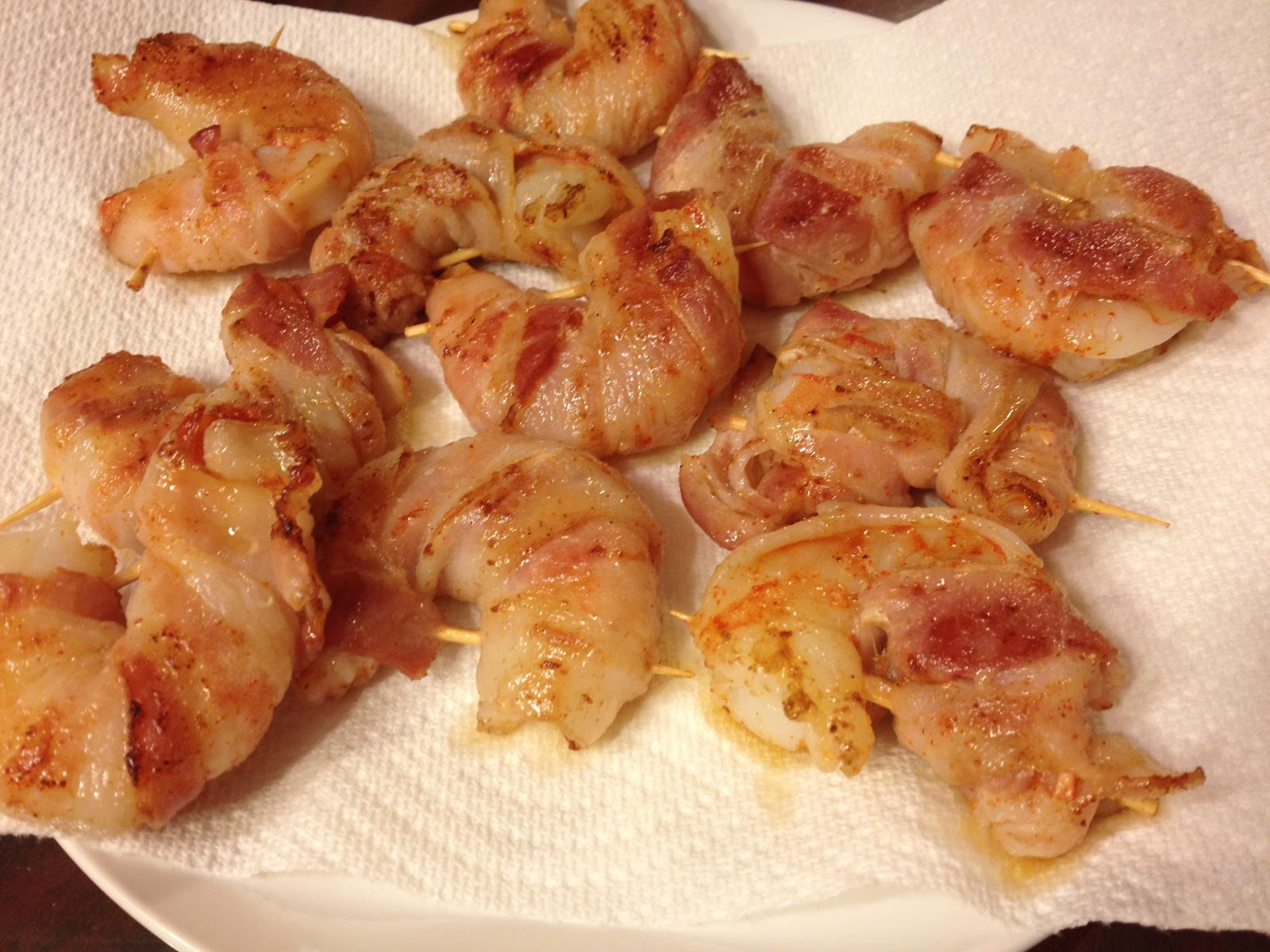 BaconWrapped Shrimp
