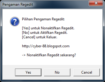 Cara Mengaktifkan Regedit Pada PC atau Laptop Windows 7