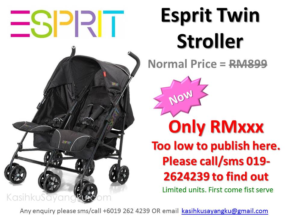 esprit stroller price