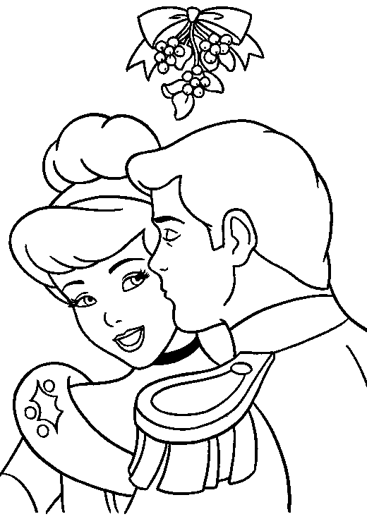 PRINCESS COLORING PAGES