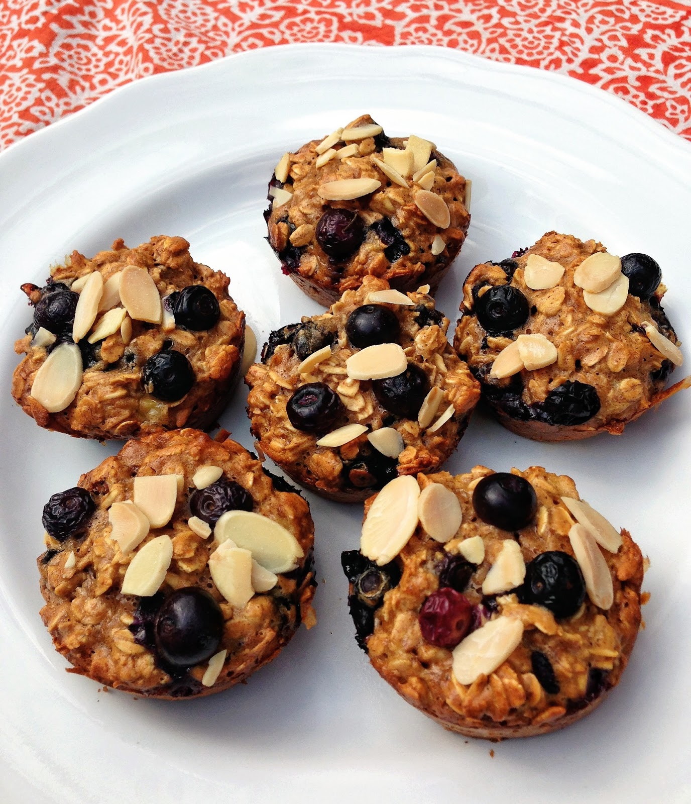 taylor made clean & healthy honey almond blueberry oat protein muffins