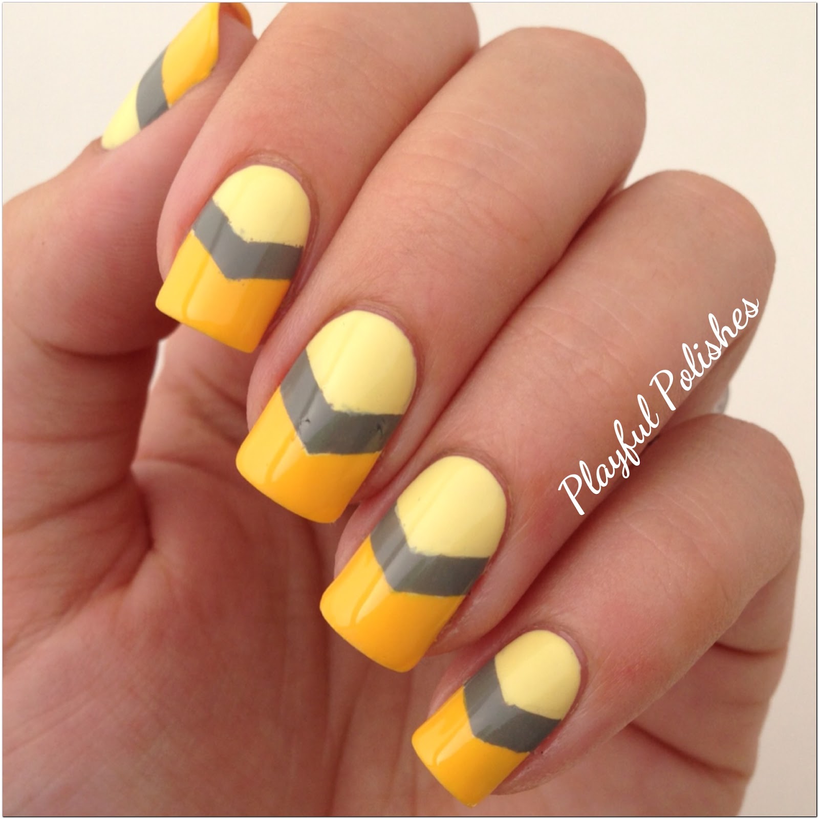 Playful Polishes: 31 DAY NAIL ART CHALLENGE: YELLOW NAILS