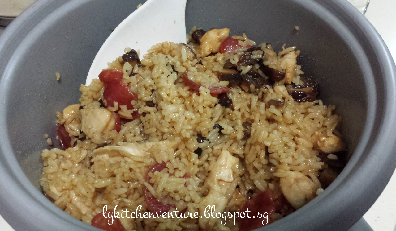 LY's Kitchen Ventures Rice Cooker Claypot Chicken Rice