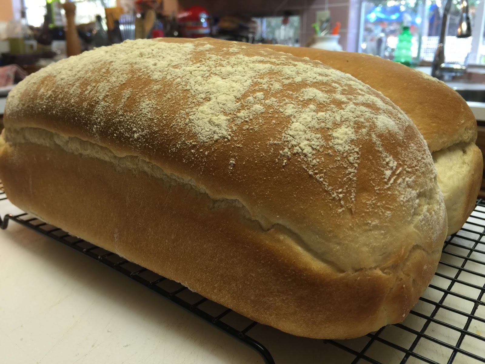 Tracy Cooks in Austin Double Boule white bread, it's one of my finest