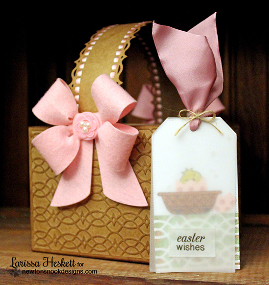 Easter Projects by Larissa Heskett using Easter Scramble and Basket of Wishes sets by Newton's Nook Designs
