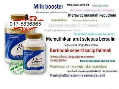 tambah susu badan