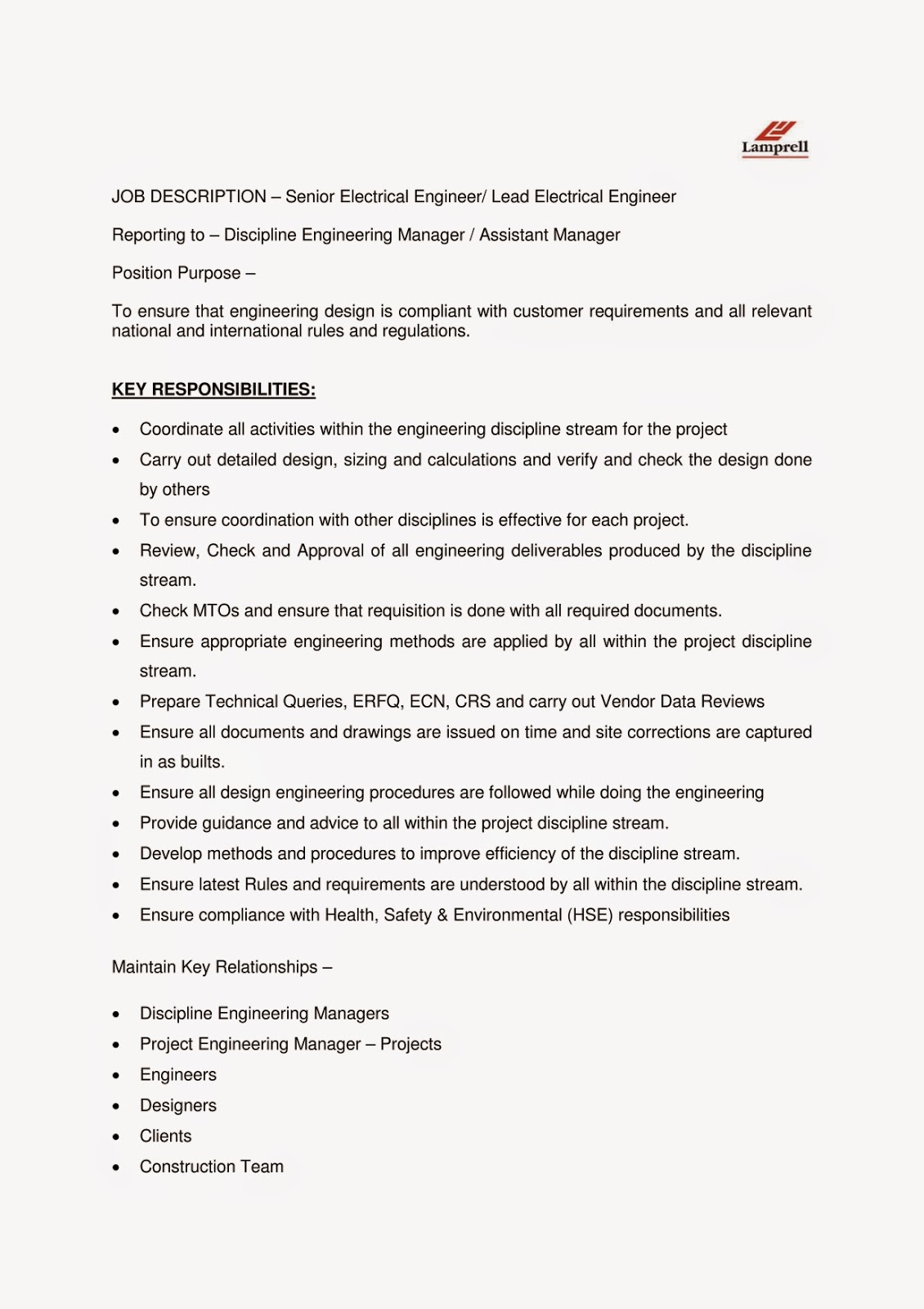 lamprell llc vacancies oracle technical consultant