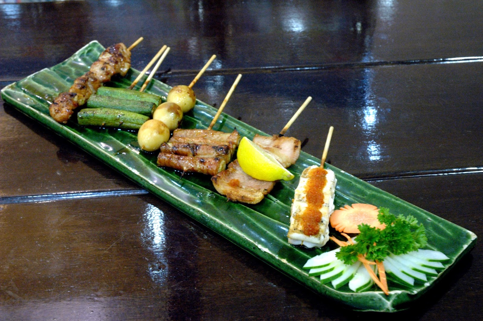 DUDE FOR FOOD Yaku Japanese Grill Authentic Yakitori at The Podium