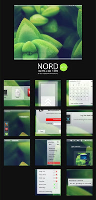 Nord Theme Gnome Shell, Linux, Desktop Enhancements, GNU/Linux, Gnome Stuff