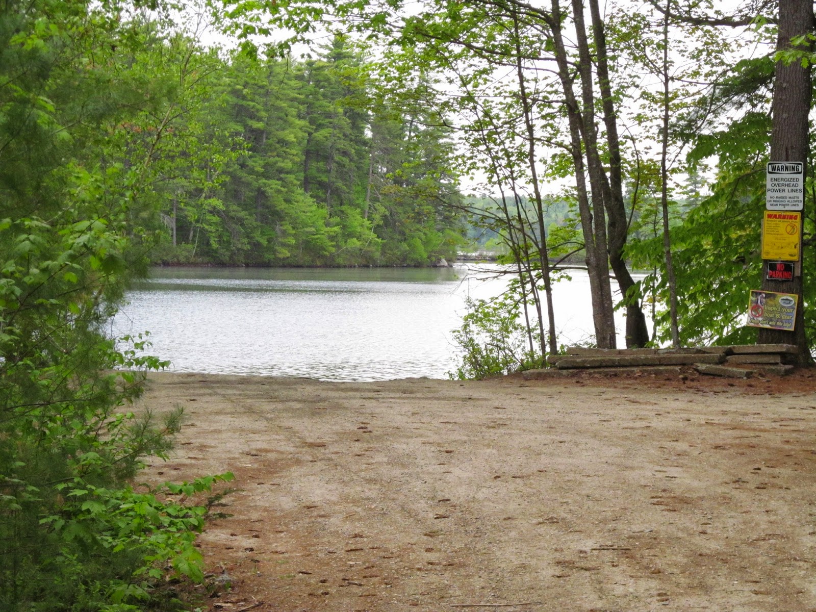 Recreational Kayaking in Maine Hancock Pond, West Sebago, Maine
