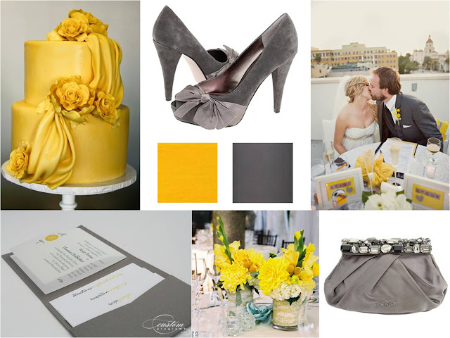 Night and Day - Yellows and Grays {Color Board #3}