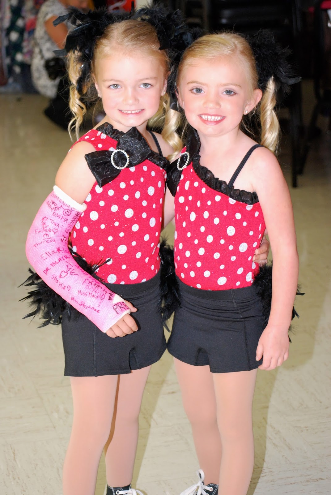 My Two Girls: Presley's First Broken Bone