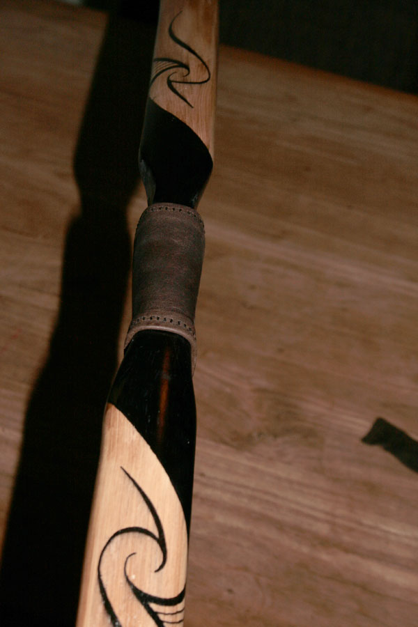 How to create an arrow rest and leather arm guard