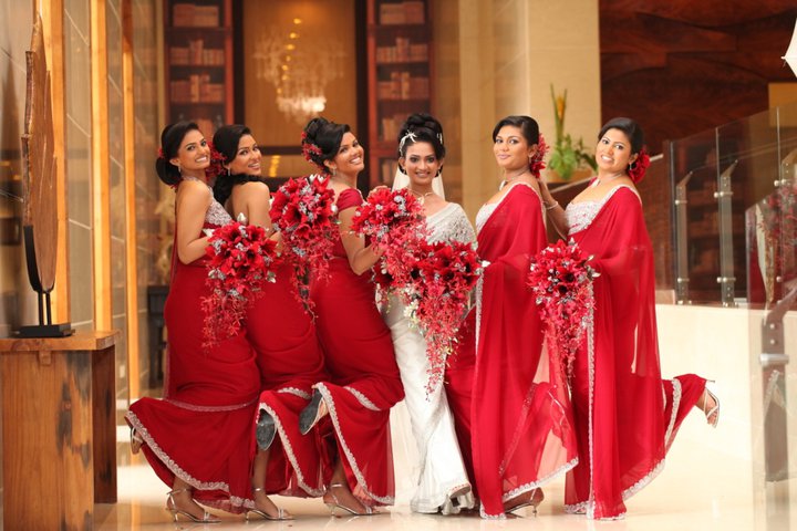 Bridesmaid dresses colors in sri lanka