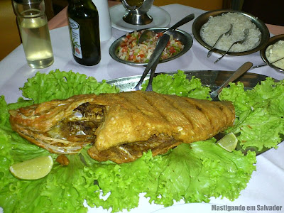 Barravento Restaurante & Chopperia: Peixe Vermelho frito