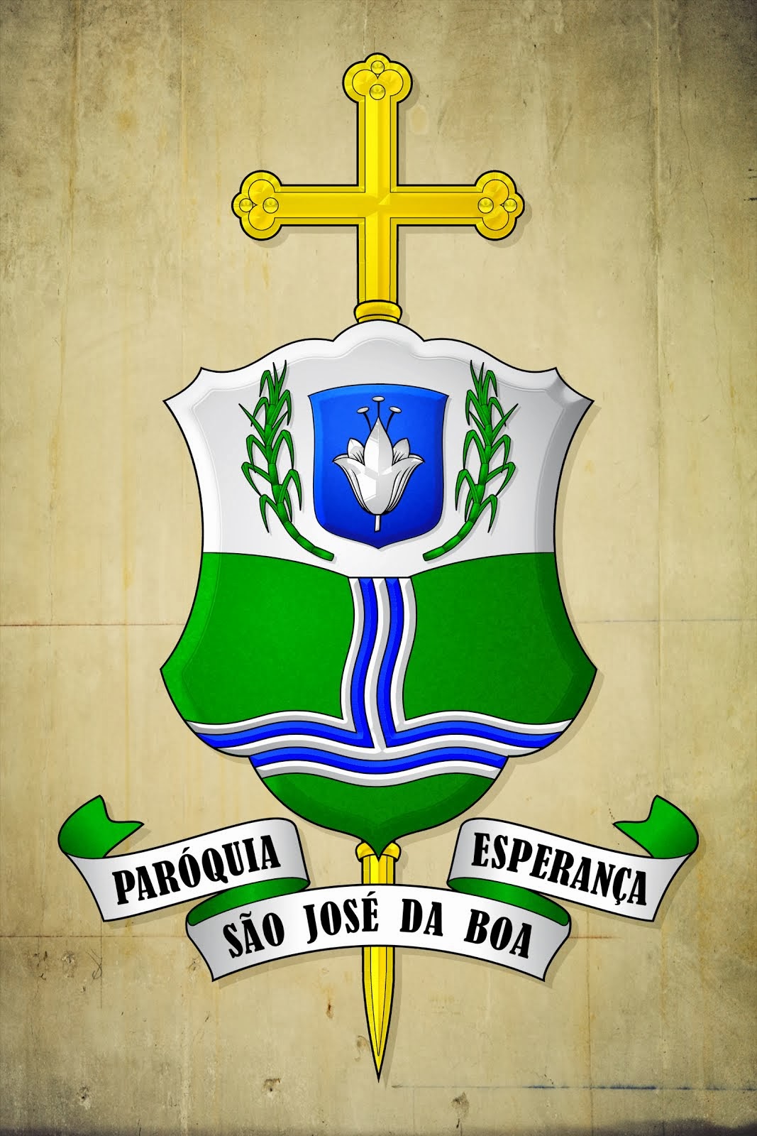 Novo Brasão da Paróquia